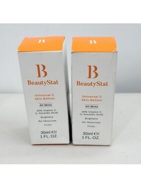 BeautyStat Universal C Vitamin C Skin Refiner Brightener - 2 PACK